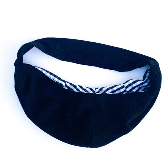 NWOT Large cotton Boho Bag Black & White Checker - Picture 1 of 5